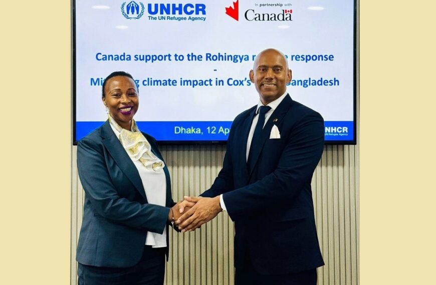 কক্সবাজারে রোহিঙ্গাদের জন্য পরিচ্ছন্ন রান্নার জ্বালানি সরবরাহ অব্যাহত রাখতে কানাডার ১০ মিলিয়ন ডলারের প্রতিশ্রুতি
