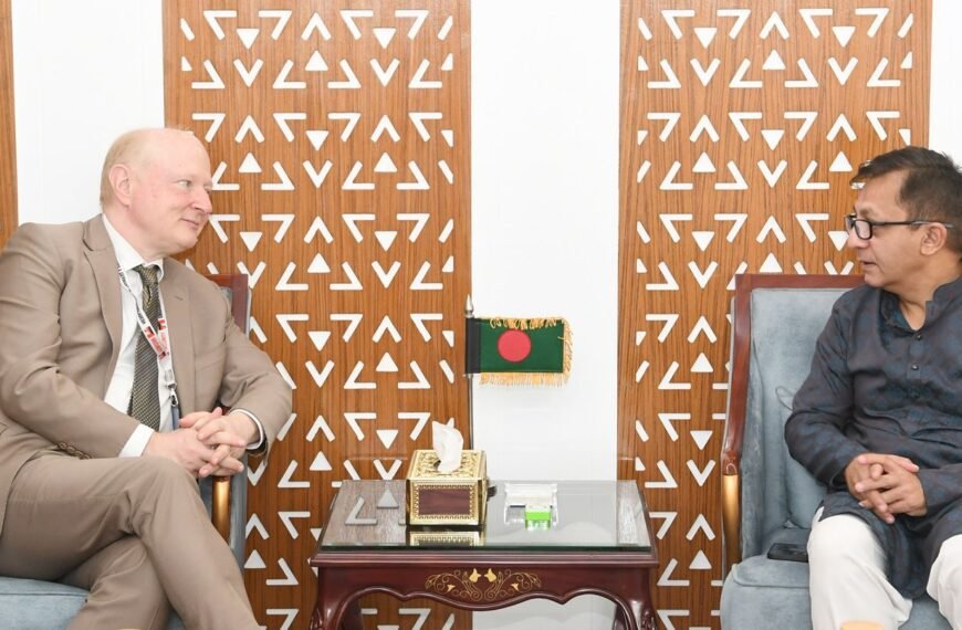 দ্বিপাক্ষিক বাণিজ্য ও বিনিয়োগ বৃদ্ধিতে বাণিজ্যমন্ত্রীর সাথে জার্মানি রাষ্ট্রদূতের বৈঠক অনুষ্ঠিত